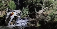 Житомир: під час гасіння пожежі автомобіля вогнеборцями виявлено тіло загиблого водія