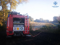 Обухівський район: ліквідовано загорання трав’яного настилу