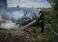 Київська область: рятувальники продовжують ліквідовувати пожежі в екосистемах
