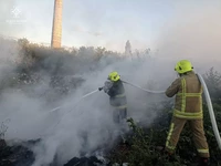 Полтавський район: вогнеборці ліквідували пожежу на відкритій території