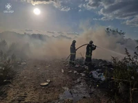 Минулих вихідних рятувальники Тернопільщини п’ять разів залучались до ліквідації пожеж