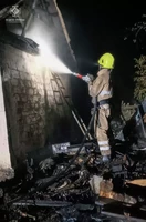 Кобеляки: вогнеборці ліквідували пожежу в господарчій споруді