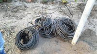 На Кіровоградщині працівники поліції охорони затримали крадія кабелю зв'язку