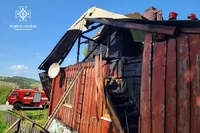 Стрийський район: вогнеборці ліквідували пожежу в дерев’яному житловому будинку