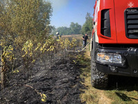Броварський район: рятувальники продовжують ліквідовувати пожежі в екосистемах