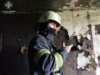Харків: рятувальники ліквідували пожежу у житловій 9-типоверхівці
