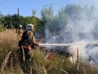 Сумська область: вогнеборці 5 разів ліквідовували загоряння на відкритих територіях