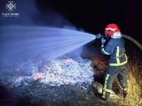 Кіровоградська область: рятувальники ліквідували 9 пожеж сухої трави на відкритих територіях