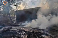 Криворізький район: ліквідовано пожежу на території приватного домоволодіння