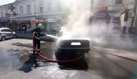 Золотоноша: рятувальники ліквідували пожежу автомобіля