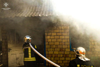 Київська область: внаслідок вибуху газу виникло загорання господарчої будівлі, 1 людина постраждала