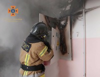 Білоцерківський район: ліквідовано загоряння електрощітка в багатоповерхівці