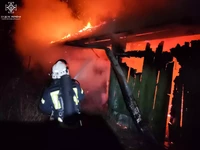 Вночі рятувальники ліквідували пожежу в Долинськаій ТГ.