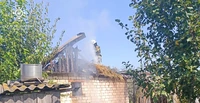 Сумська область: рятувальники двічі ліквідовували загоряння господарчих споруд