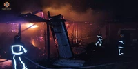 Сіно згоріло, споруда вціліла: хустські рятувальники ліквідували пожежу на території приватного господарства