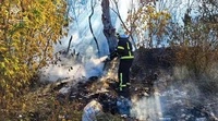 Рятувальники Черкащини одну за одною ліквідовують пожежі на відкритих територіях