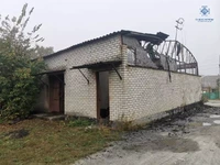 Звягельський район: вогнеборці ліквідували пожежу в будівлі магазину