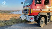 Куп’янський район: рятувальники ліквідували пожежу на відкритій території, що виникла в результаті ворожих обстрілів