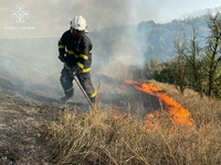 На Вінниччині за добу бійці ДСНС ліквідували 15 пожеж