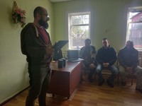 Зустріч клієнтів  пробації з  волонтером на Котелевщині