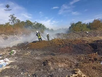Черкаський район: рятувальники ліквідували пожежу на відкритій території
