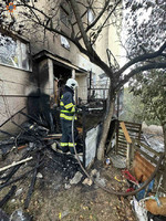 Великодобронські вогнеборці ліквідували пожежу в підсобному приміщенні багатоповерхівки