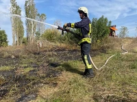 Сумська область: за минулу добу вогнеборці п'ять разів ліквідовували загоряння на відкритих територіях