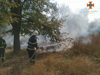 Білоцерківський район: ліквідовано загорання сміття