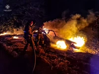 Рятувальники ліквідували пожежі двох автомобілів
