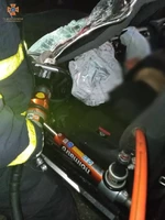 Двоє осіб отримали травми у ДТП на Хустщині – одного з них деблокували рятувальники
