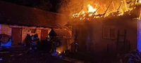 У Дубенському районі рятувальники ліквідували пожежу у приватному господарстві