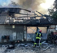 Уманський район: рятувальники ліквідували пожежу в гаражі