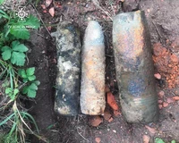 На Львівщині знищено раніше виявлені застарілі боєприпаси