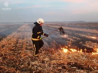 За добу, що минула, на території Кіровоградської області вогнеборці ліквідували 22 займання на відкритих територіях