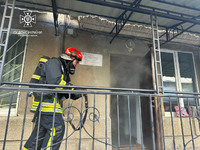 М. Львів: рятувальники ліквідували пожежу в медустанові
