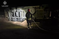 Синельниківський район: рятувальники ліквідували наслідки розливу паливно-мастильних матеріалів