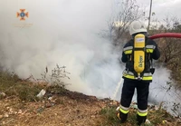 За добу, що минула, на території Кіровоградської області вогнеборці ліквідували три займання сухої трави та сміття