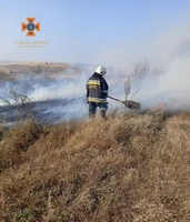 Кіровоградська область: рятувальники ліквідували 11 пожеж на відкритих територіях, дві з яких – спільно з МПК