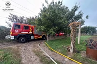 Дніпровський район: вогнеборці ліквідували пожежу в приватному житловому будинку