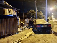 Поліцейські Ужгорода встановлюють обставини аварії, в якій травмувалося троє осіб: водія, який сів за кермо п’яним, затримано