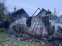 На Рівненщині вогнеборці ліквідували пожежу у приватному домогосподарстві