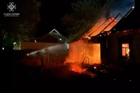 Павлоградський район: надзвичайники ліквідували пожежу житловому будинку