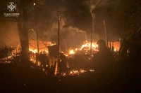 Cинельниківський район: надзвичайниками ліквідовану пожежу на території приватного домоволодіння