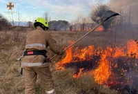 За добу вогнеборці ліквідували три пожежі на відкритій території