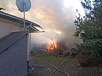 Сумська область: вогнеборці ліквідували загоряння господарчої споруди