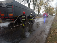Білоцерківський район: рятувальниками ліквідовано наслідки дорожньо-транспортної пригоди