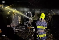 Полтавський район: під час гасіння пожежі в будинку виявлено тіло чоловіка
