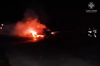 М. Павлоград: вогнеборці ліквідували займання легкового автомобіля