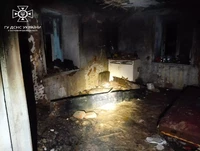 М. Радомишль: на пожежі врятовано власника будинку