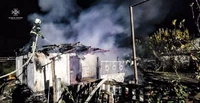Золотоніський район: рятувальники ліквідували пожежу в надвірній споруді